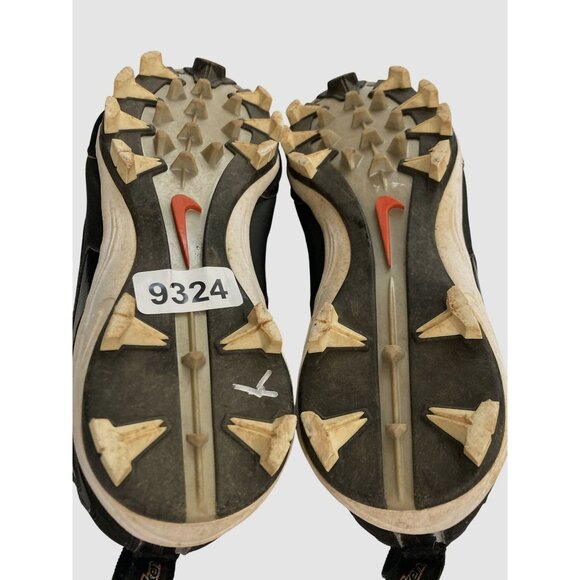 Nike 311795-012 T90 Laser IV FG Youth Size 6Y Black White Soccer Cleats shoes - Picture 6 of 7